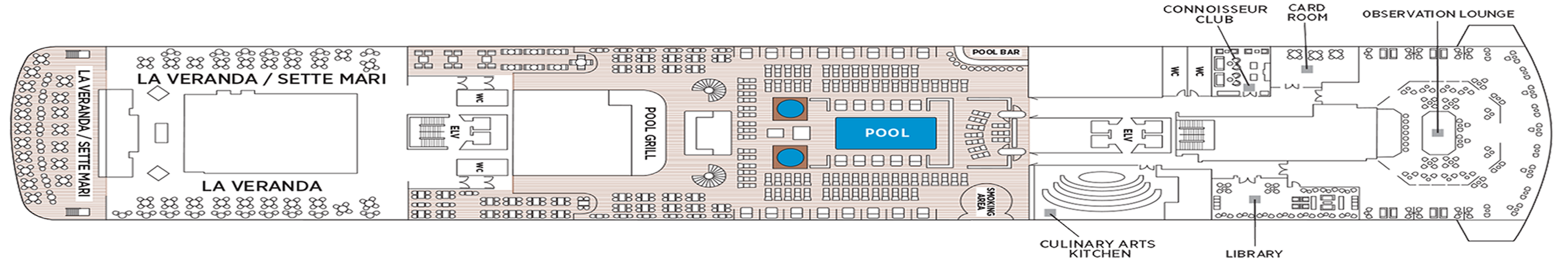 Regent Seven Seas Cruises Seven Seas Explorer Deck 11.png